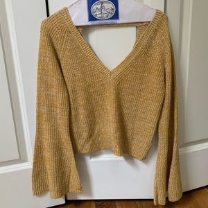 Yellow knit sweater BB Dakota